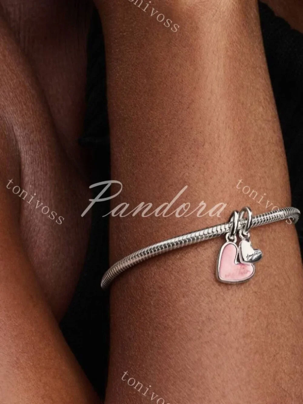 Pandora Splittable Mother & Daughter Dangle Charm